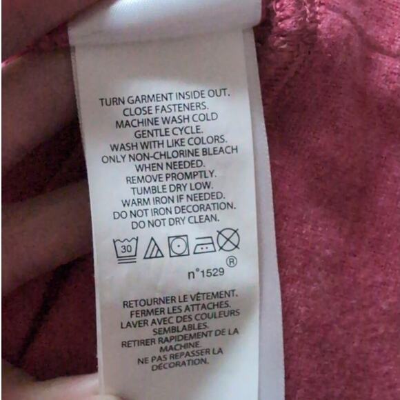 Ralph Lauren Polo red Long Sleeve 1/4 Button Pullover Sweater Men's 2XL Logo - Picture 10 of 12